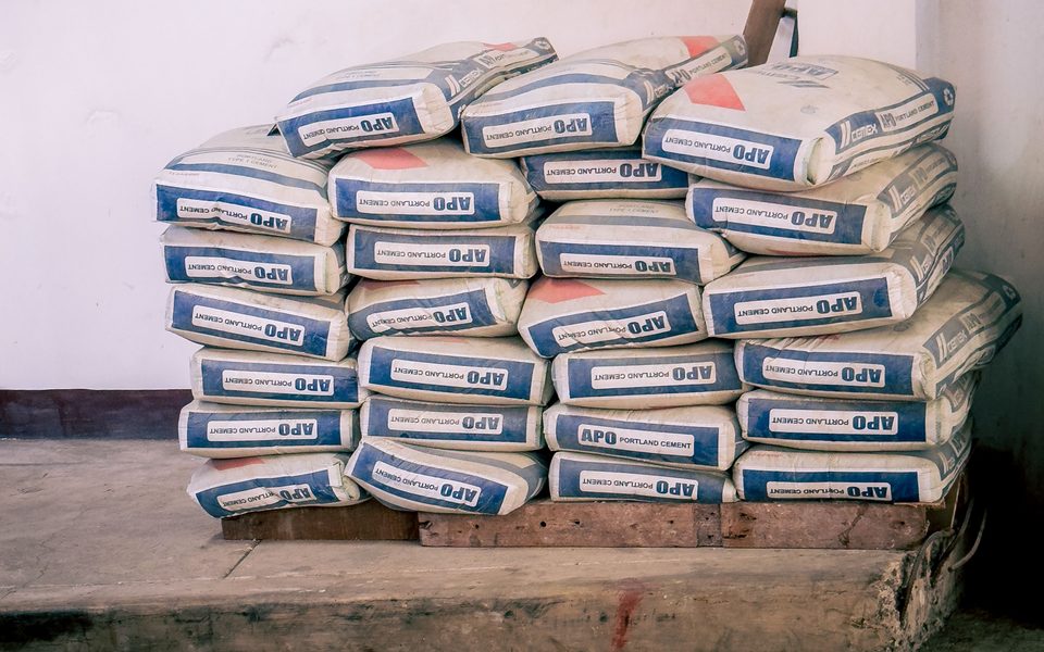 Cement supplied by Sri Lakshmi Roofing Industry, Haliya